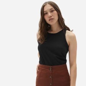 Everlane organic cotton cutaway tank